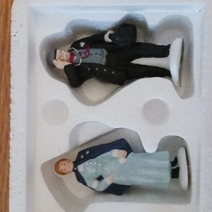 Department 56 city professionals - doctor and nurse